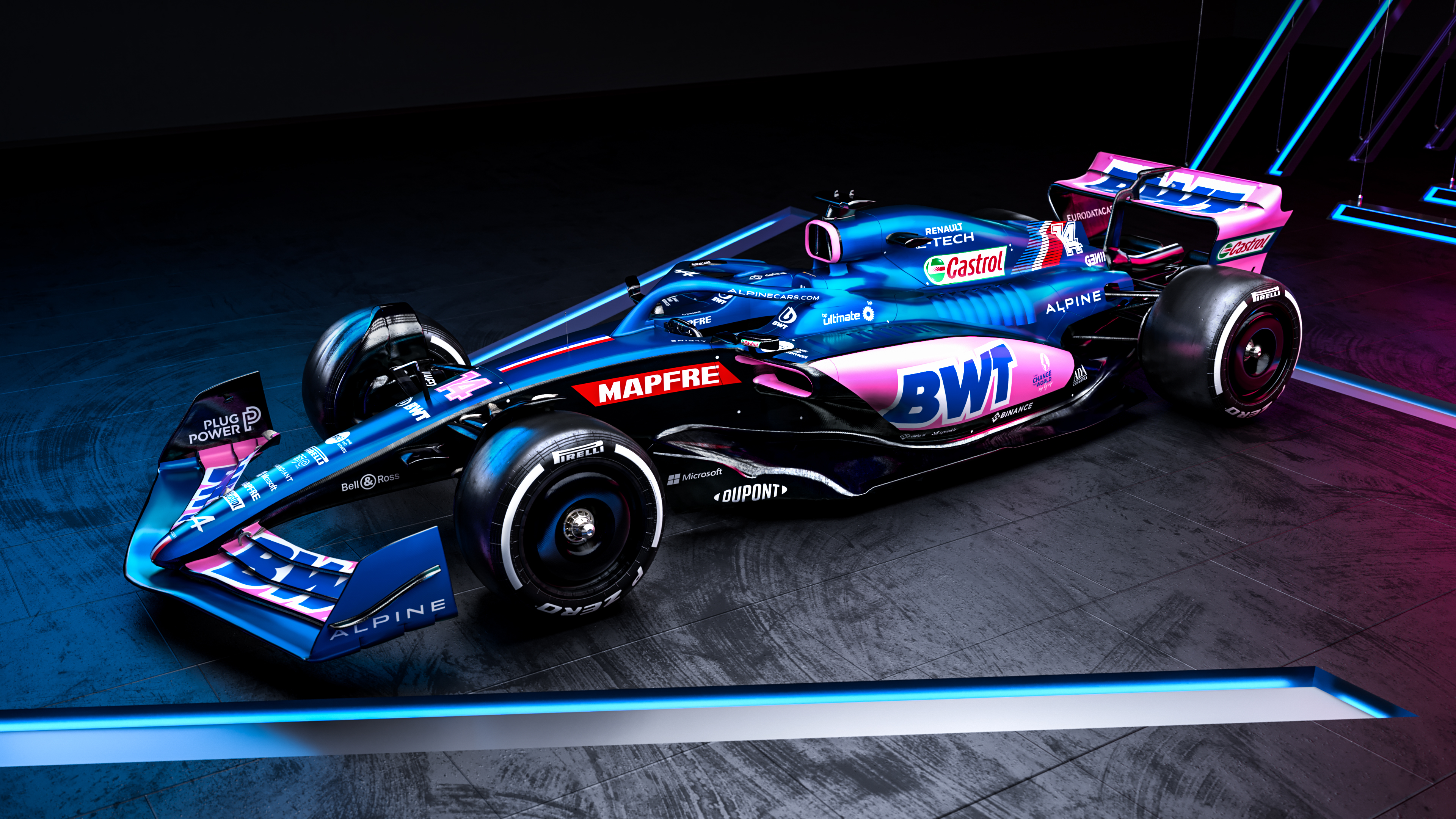 Alpine presents not one but two paint schemes